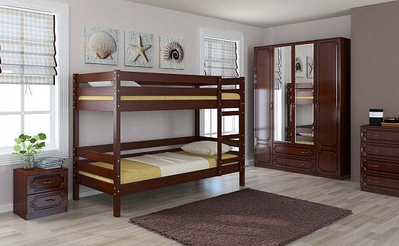 Кровать двухъярусная "Джуниор" с 2 комплектами ламелей - Кровать двухъярусная "Джуниор" с 2 комплект