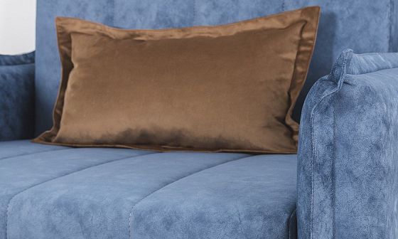 Кресло-кровать "Виола" (85) - Подушка, цвет: 235 (Аляска Деним/Силкшайн 73 Золотисто-коричневый)