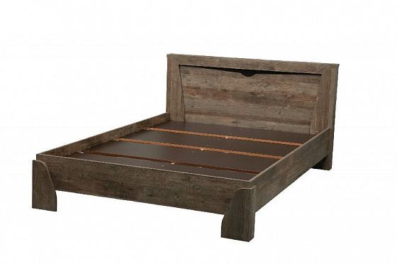Кровать с настилом "Лючия" 33.08 (1200*2000 мм) - Кровать с настилом "Лючия" 33.08 кейптаун/венге