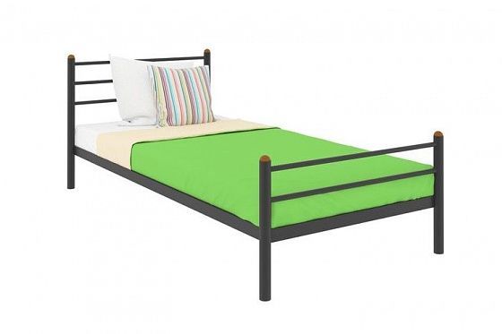 Кровать "Милана мини Plus" 900 мм (ламели) - Цвет: Черный