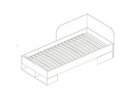 Кровать "KRISTOFF" (Кристоф) LOZ90*200 - схема