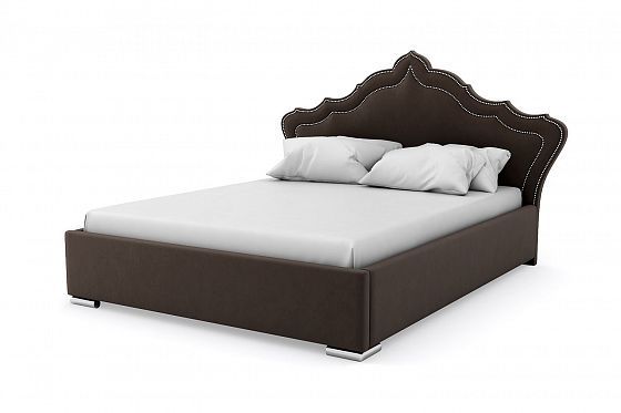 Кровать "Maple" 1600 с ламелями - Кровать "Maple" 1600 с ламелями, Цвет: Коричневый 727