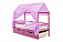 **Крыша текстильная для кровати-домика "Svogen" (Цвет: Звезды фон Лаванда)