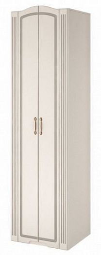 Шкаф для одежды 2-х дверный "Виктория" №16 Цвет: Белый глянец