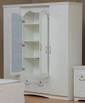 Шкаф четырехдверный "Ольга-10" для одежды и белья