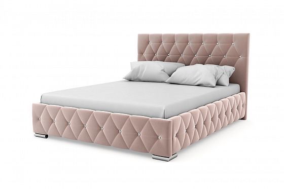 Кровать "Star" 1600 с ламелями - Кровать "Star" 1600 с ламелями, Цвет: Розовый 104