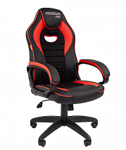 Кресло для геймеров "Chairman GAME 16" черный пластик
