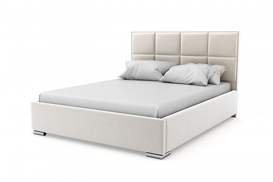 Кровать "Нью-Йорк" 900 с ламелями - Кровать "Нью-Йорк" 900 с ламелями, Цвет: Белый 002