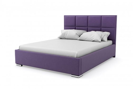 Кровать "Нью-Йорк" 1200 с ламелями - Кровать "Нью-Йорк" 1200 с ламелями, Цвет: Фиолетовый 119