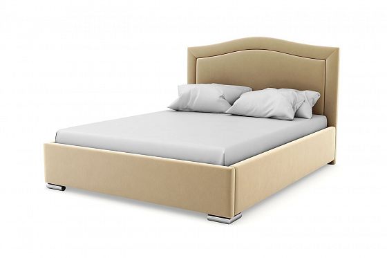 Кровать "Valeri LUX" 1600 с ламелями - Кровать "Valeri LUX" 1600 с ламелями, Цвет: Бежевый 004