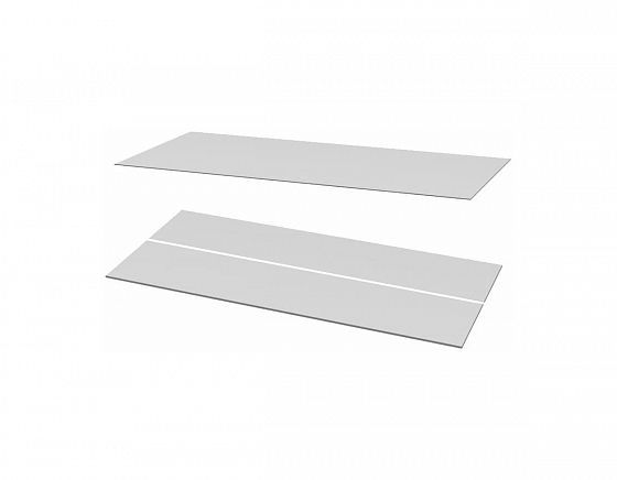Комплект подложек под матрас для металлических кроватей 140 (3 шт) - Цвет: Белый