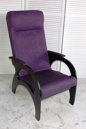 Кресло "Комфорт", Цвет: Венге/Фиолетовый