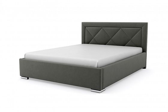 Кровать "Марко" 1600 с ламелями - Кровать "Марко" 1600 с ламелями, Цвет: Серый 012