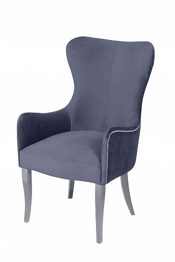 Кресло "Лари" - Кресло "Лари", Цвет: Белый/Энигма Серый
