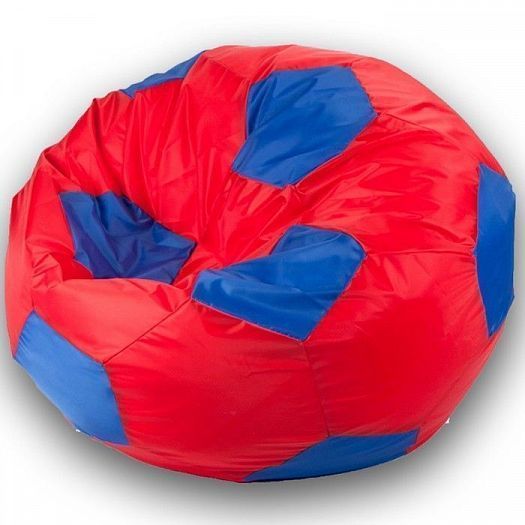 Кресло-мешок "Мяч 80" - Цвет: Оксфорд Красный/Синий