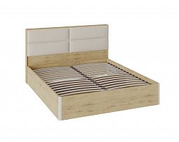 Кровать с ПМ с мягкой спинкой (1600) "Николь" СМ-295.01.004