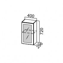 Шкаф навесной 400/720 со стеклом "Классика" Ш400с/720