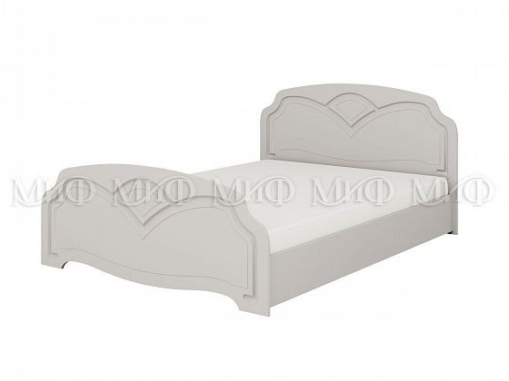Кровать "Натали-1" 1,4 м - Кровать "Натали-1" 1,4 м, Цвет: Белый глянец/Белый