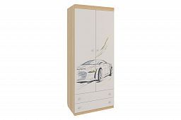 Шкаф комбинированный 2-створчатый "Форсаж" с ящиками