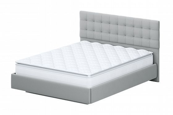 Кровать двойная универсальная №2 (квадрат) 1600 мм - Цвет: Белый/Серый (квадрат)