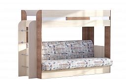 Кровать двухъярусная с диваном "Колибри"