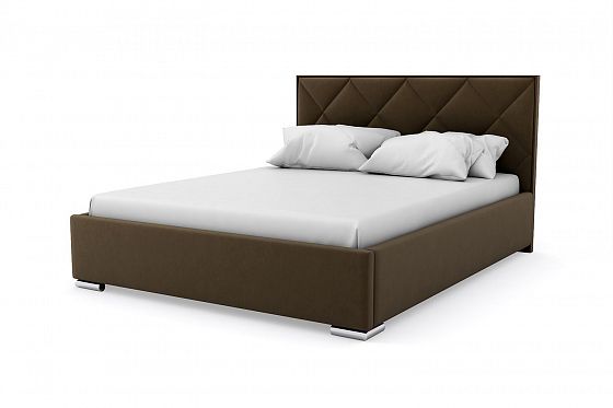 Кровать "Марсель" 1600 с ламелями - Кровать "Марсель" 1600 с ламелями, Цвет: Коричневый 007