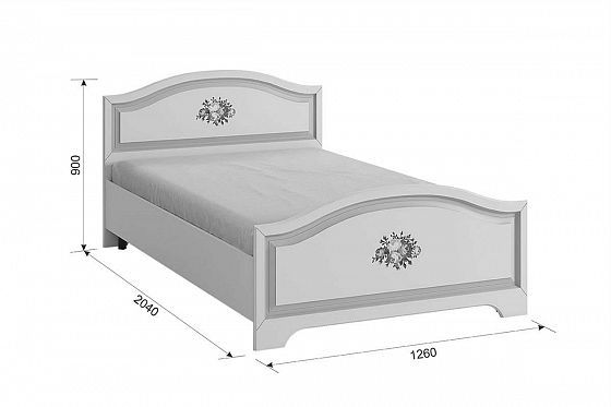 Кровать "Алиса"  1200 - Кровать "Алиса"  1200: Схема