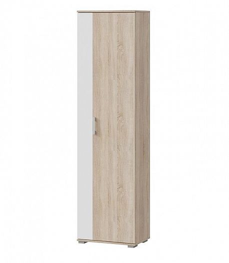 Шкаф для одежды "Эрика" - Цвет: Дуб Сонома/Белый