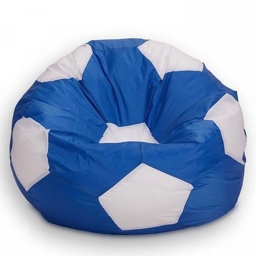 Кресло-мешок "Мяч 80" - Цвет: Оксфорд Синий/Белый