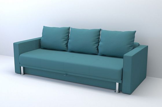 Диван-кровать "НЕКСТ" с подлокотниками - Цвет: Neo Emerald