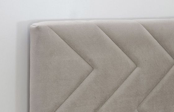 Кровать "Милана" 180 - Изголовье, цвет: Лекко Фог