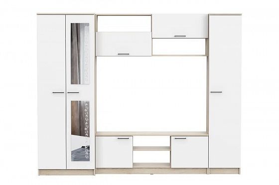 Мебель для гостиной "МГС 3" - Мебель для гостиной "МГС 3": Дуб Сонома/Белый