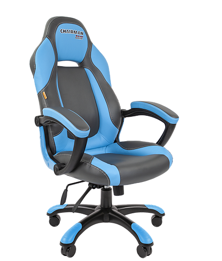 Кресла для геймеров "Chairman GAME 20" - Кресла для геймеров "Chairman GAME 20", Цвет: Экокожа серый