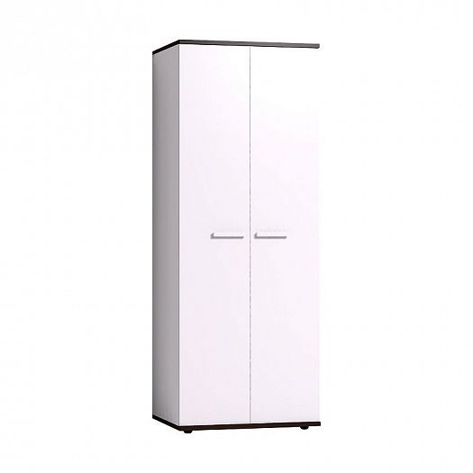 Шкаф для одежды и белья 12 "Норвуд" - Цвет: Белый/Орех шоколадный
