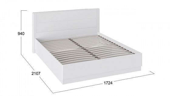 Кровать "Наоми" 1600 с ПМ + спинка кровати - размеры