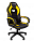 **Кресло для геймеров "Chairman GAME 16" черный пластик (Цвет: Экокожа черный/Экокожа желтый/Ткань TW 11)