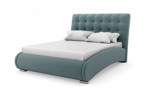 Кровать "Prova" 900 с ламелями - Кровать "Prova" 900 с ламелями, Цвет: Серый 107