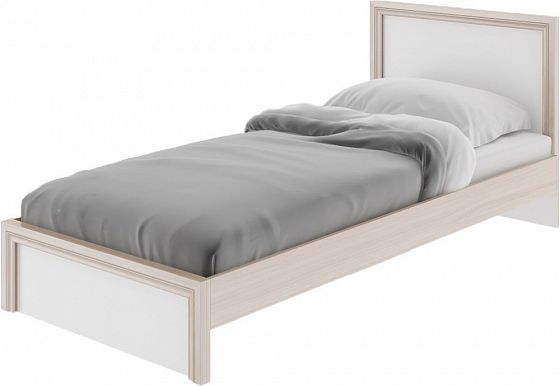 Кровать "OSTIN" с ламелями модуль №21 - Кровать "OSTIN" с ламелями модуль №21, Цвет: Ясень Шимо свет