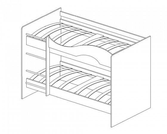 Двухъярусная кровать "Мая" - Схема 1