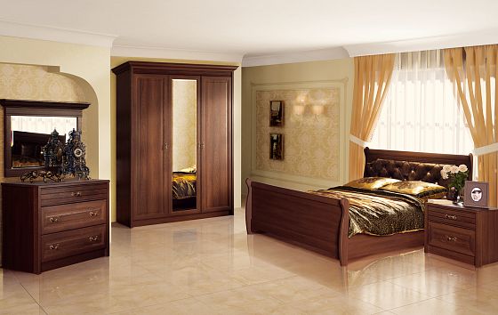 Набор мебели для спальни "Флоренция" №2 - Вариант 1, цвет: Дуб Оксфорд