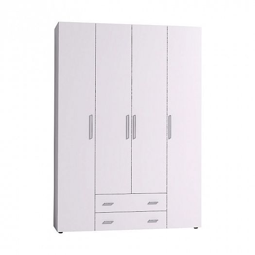 Шкаф для белья 555 "Монако" Стандарт - Цвет: Белый