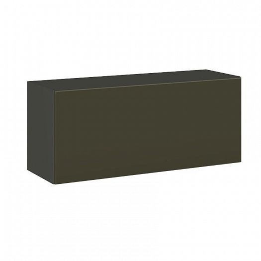 Шкаф навесной (900 мм) "Фреш" 095.07 с подъемным механизмом Цвет: Серый глянец/Антрацит