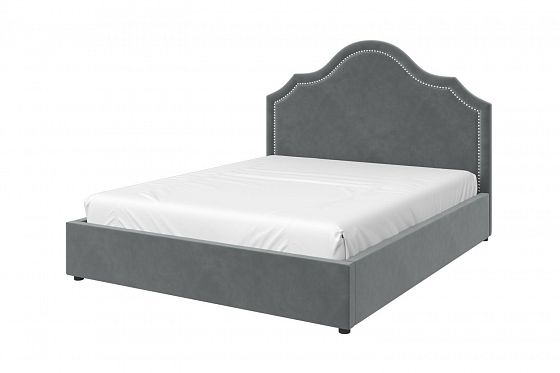 Кровать двойная Оливия 1600х2000, Холодный серый,.