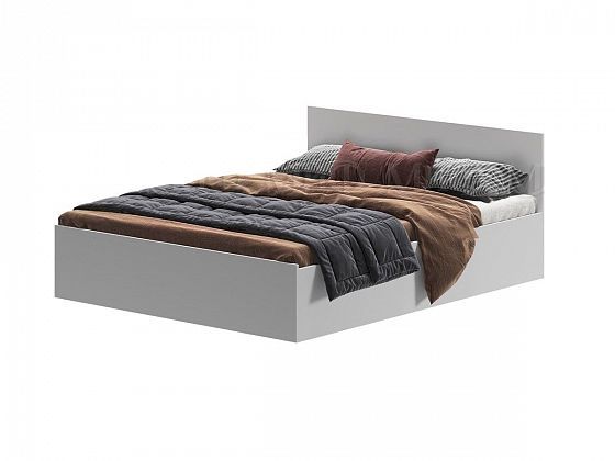 Кровать 1,6 м "Бася" - Цвет: Белый