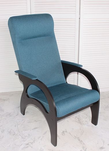 Кресло "Комфорт", Цвет: Венге/Бирюза