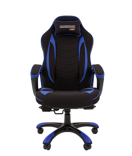 Кресла для геймеров "Chairman GAME 28" - Кресла для геймеров "Chairman GAME 28", Ткань синий/Ткань ч
