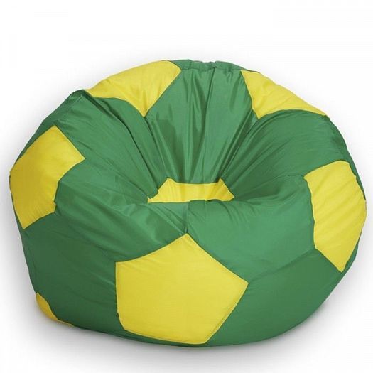 Кресло-мешок "Мяч 80" - Цвет: Зеленый/Желтый