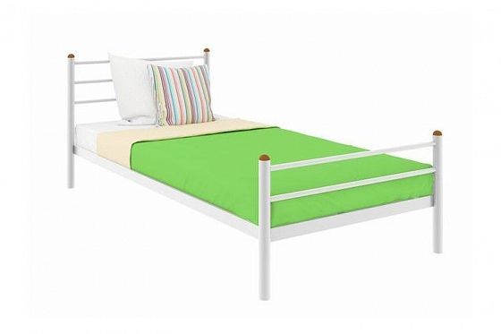 Кровать "Милана мини Plus" 900 мм (ламели) - Цвет: Белый